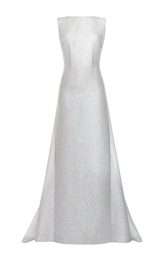 emilia wickstead silver dress