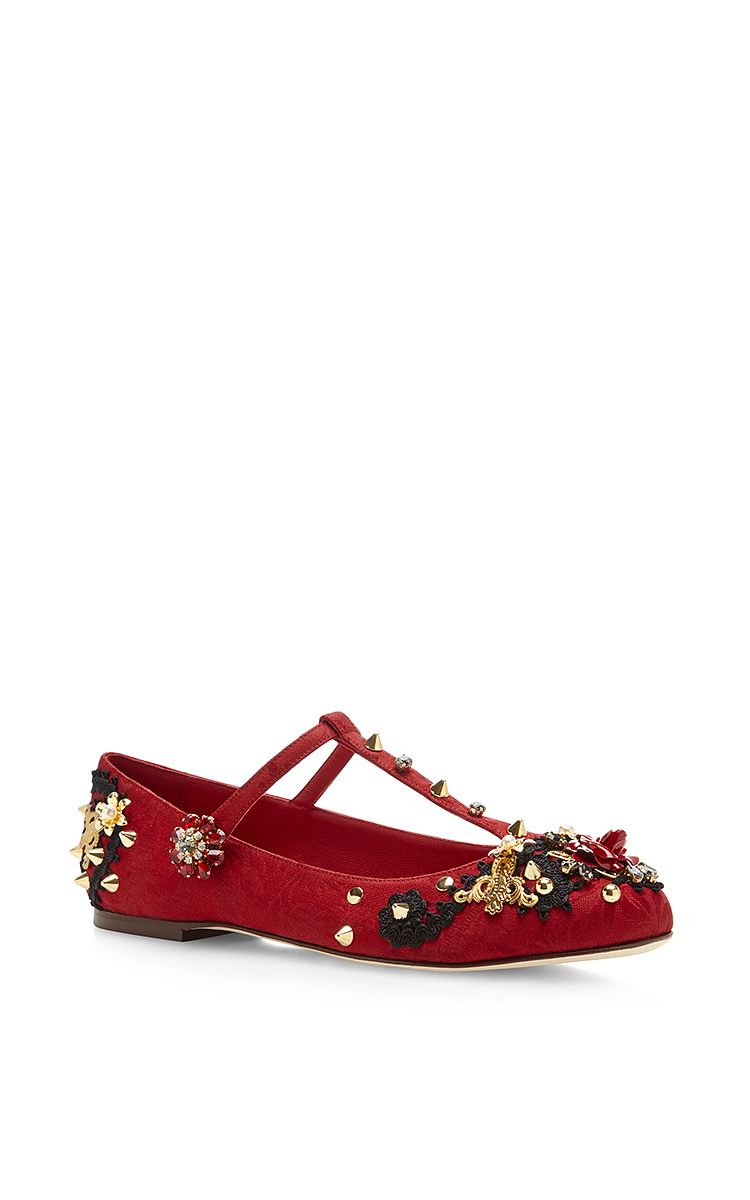 dolce and gabbana ballerina flats
