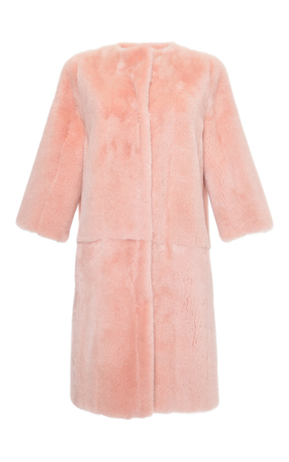 Pale Pink Mink Fur Coat by Dolce & Gabbana | Moda Operandi
