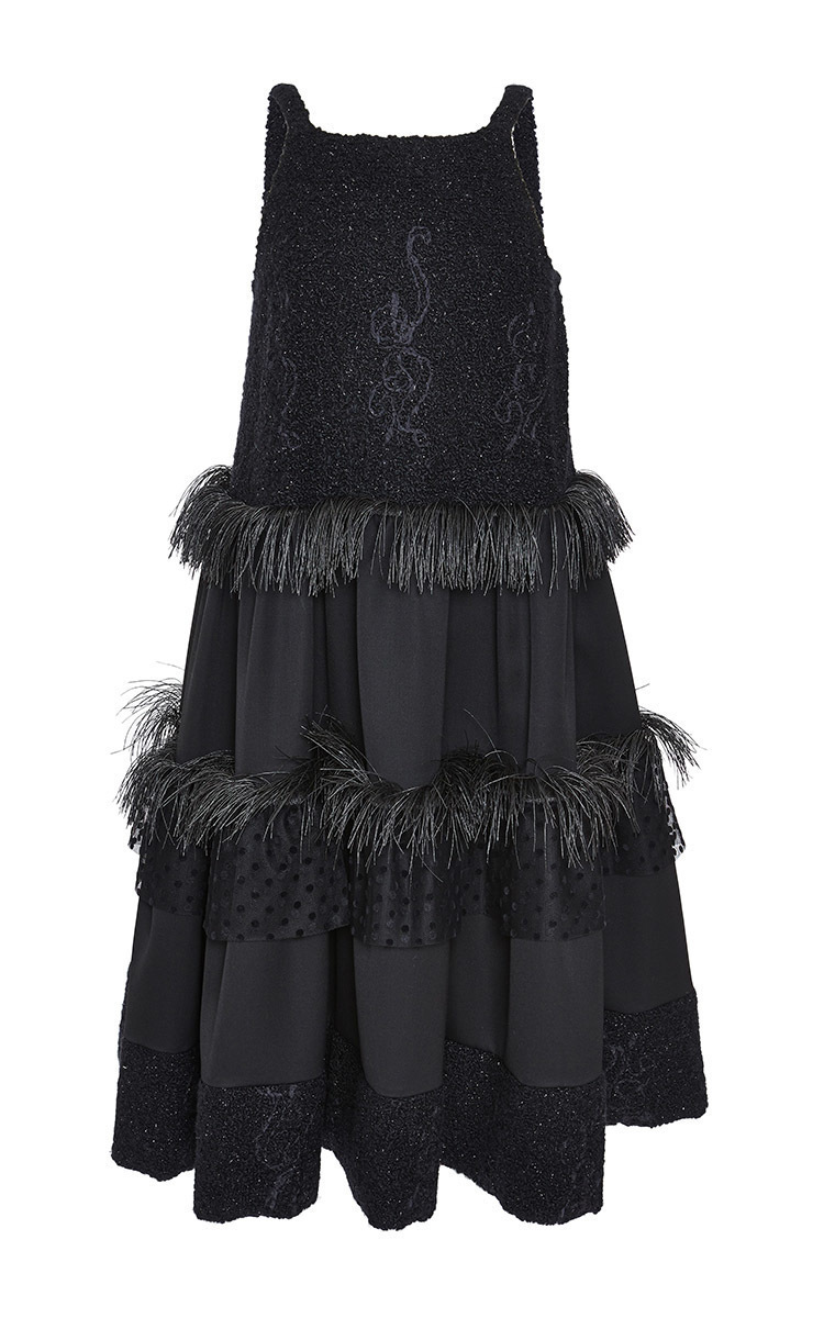 trapeze cocktail dress