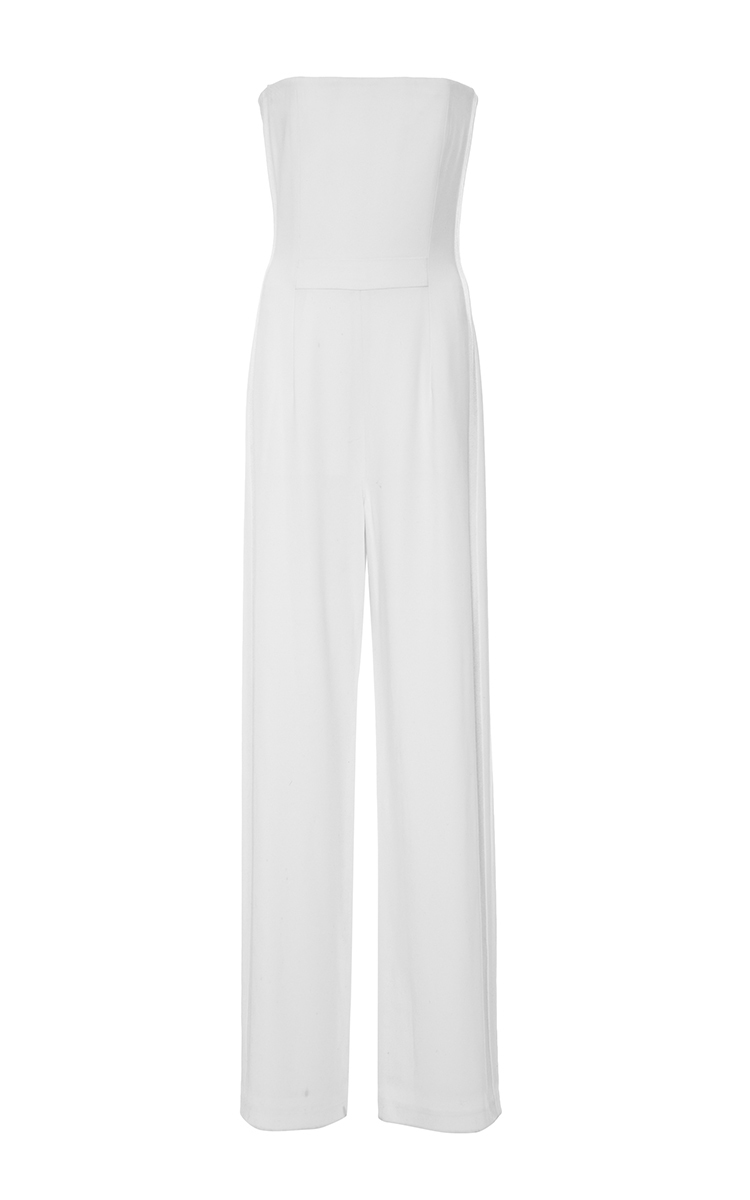 galvan white jumpsuit