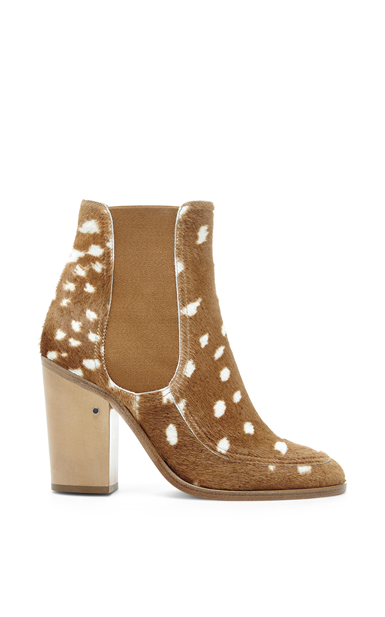 Glenn Fawn Hair Ankle Boots By Laurence Dacade Moda Operandi