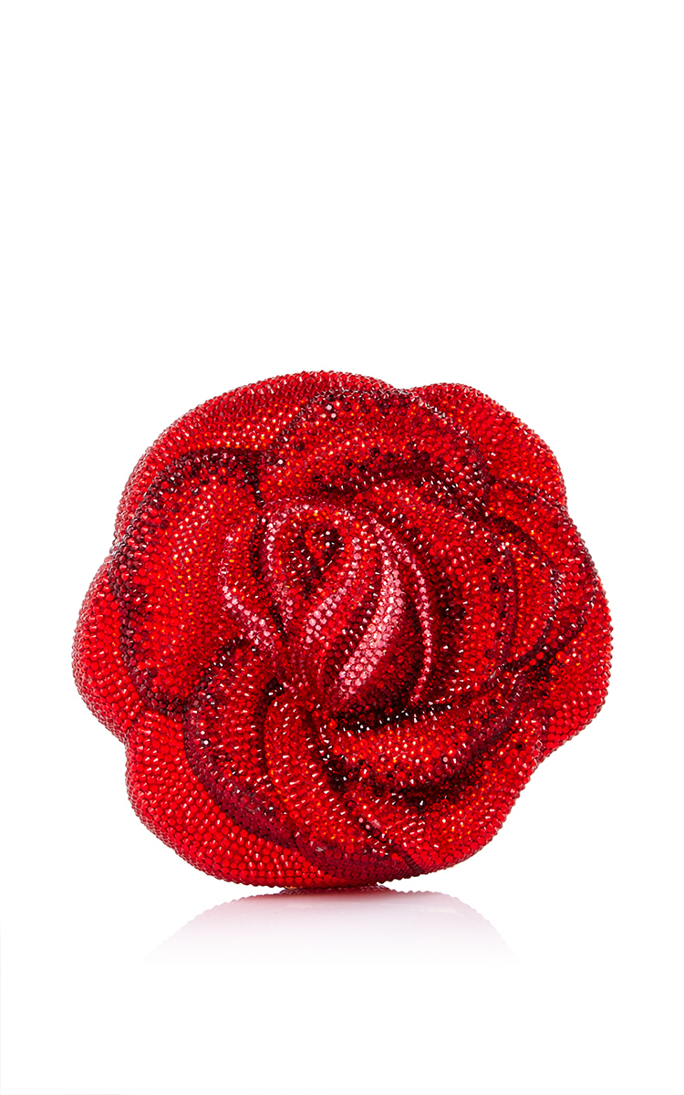 judith leiber rose clutch