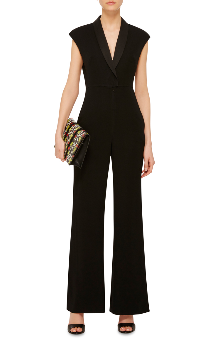 carla zampatti black jumpsuit