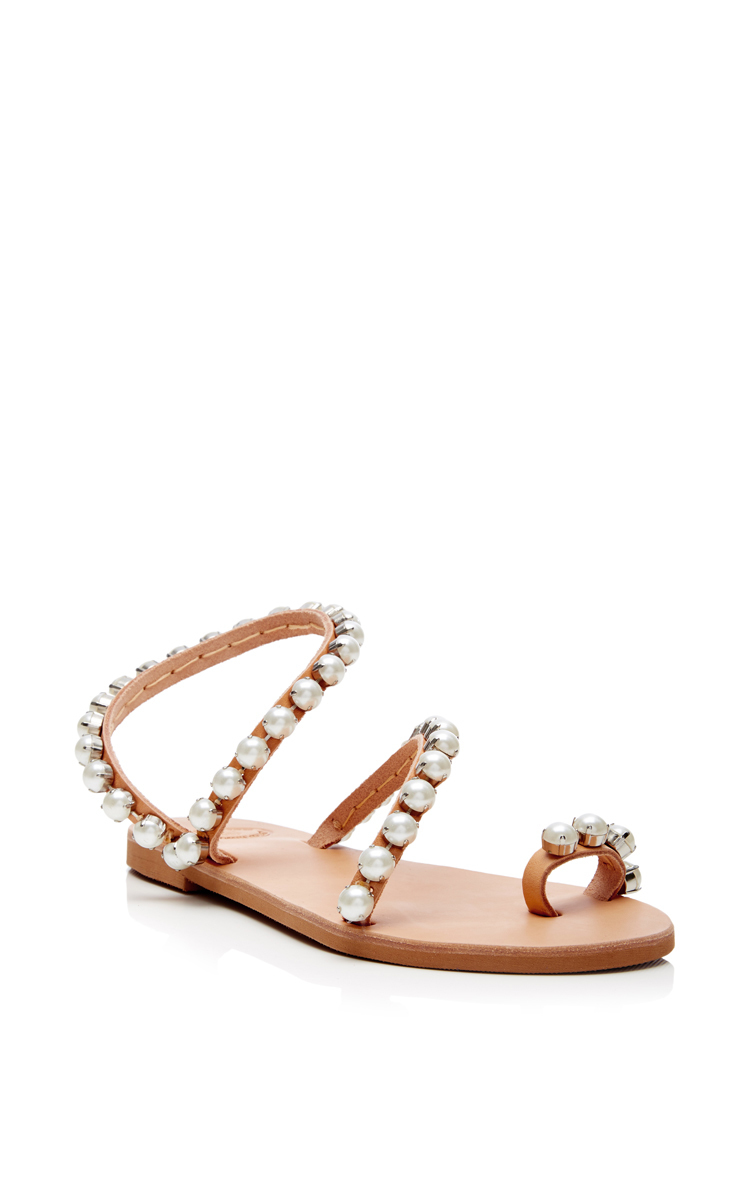 elina linardaki pearl sandals