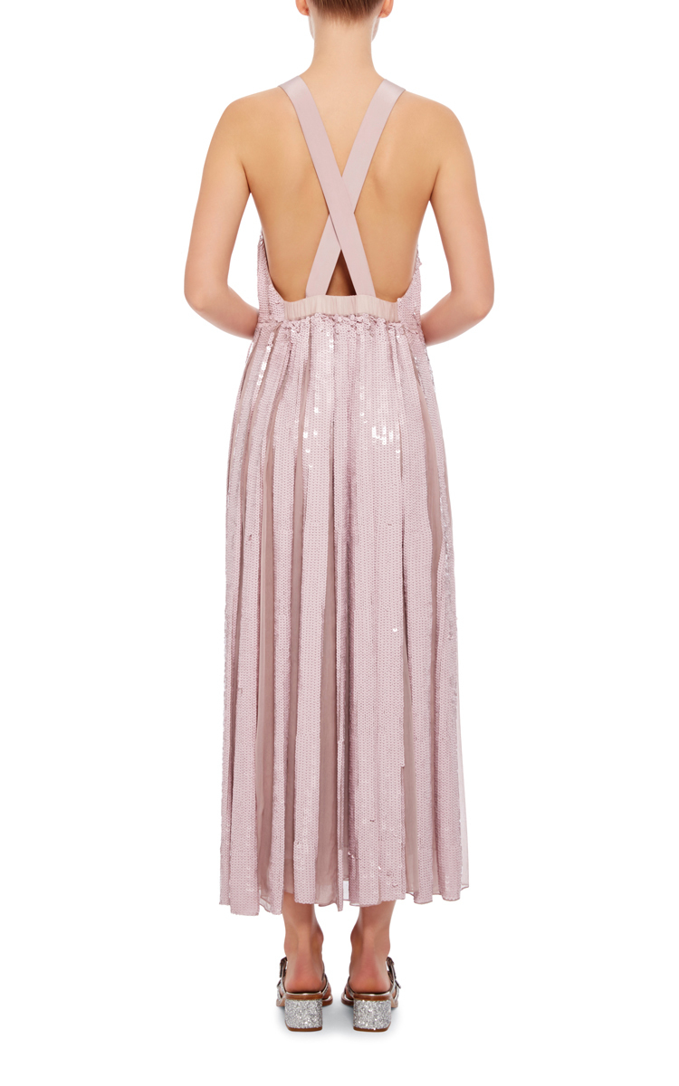 tibi sequin overall dress