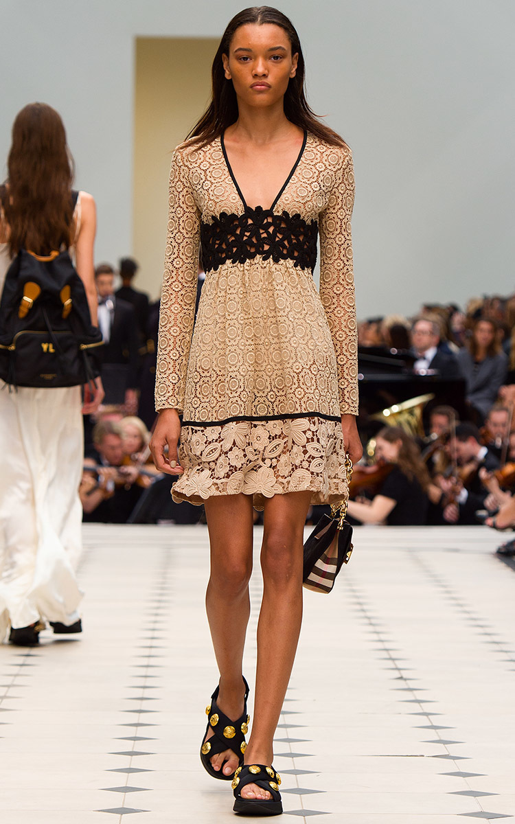 burberry prorsum lace dress