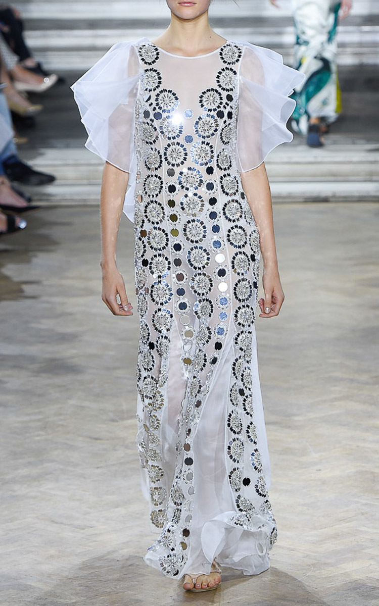 mirror ball dress