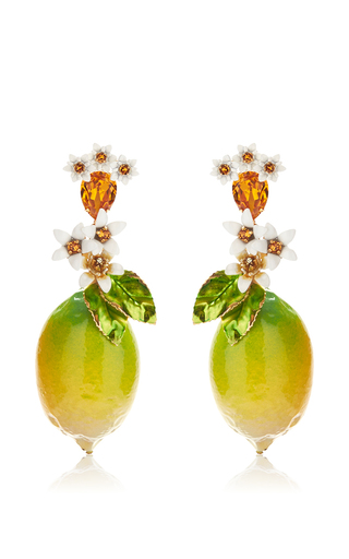 Lemon Resin Earrings by Dolce & Gabbana | Moda Operandi