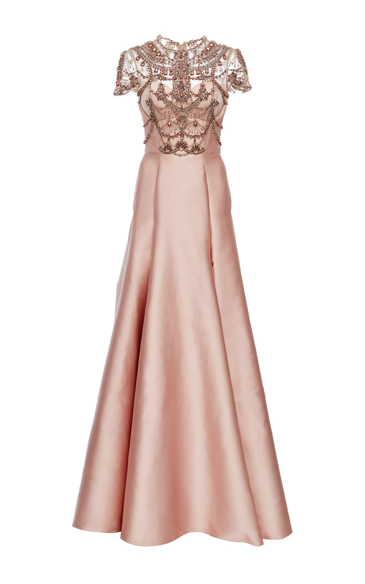 duchess satin gown