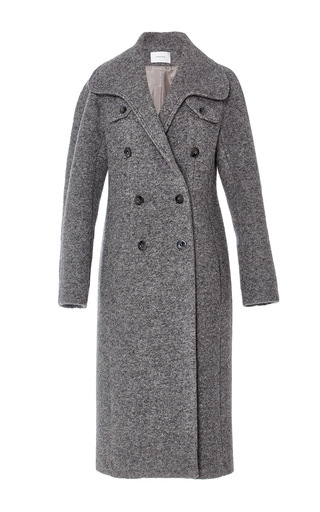 dark grey wool coat ladies