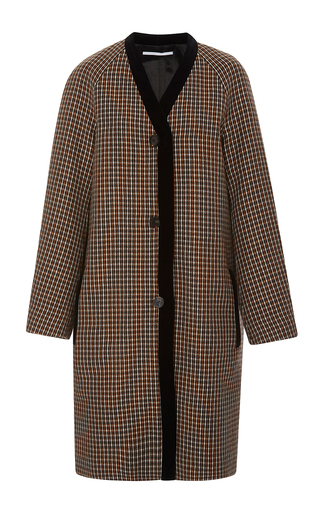 Checkered Wool Top Coat by Rosetta Getty | Moda Operandi