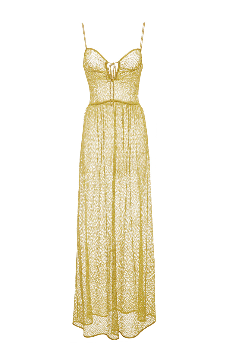 missoni yellow dress