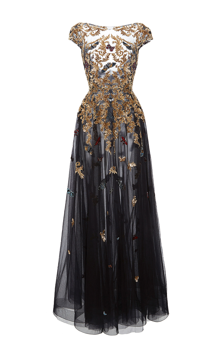 zuhair murad gold dress