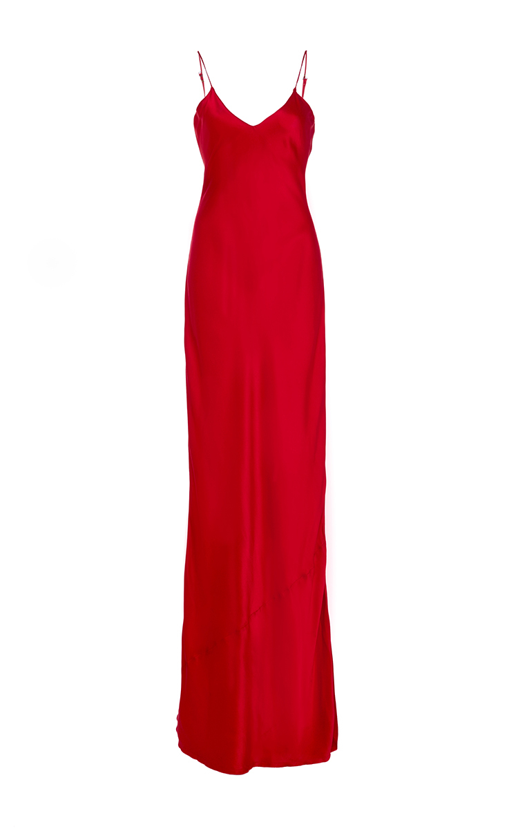 nili lotan silk cami dress