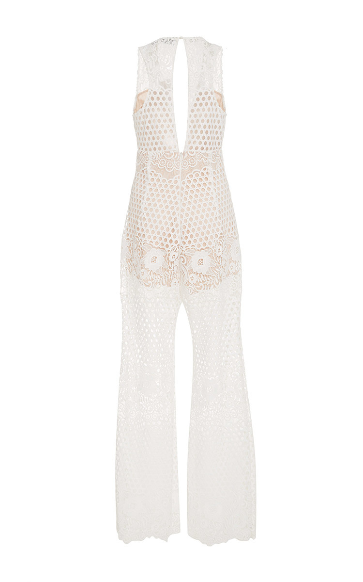 alice mccall romantics jumpsuit white