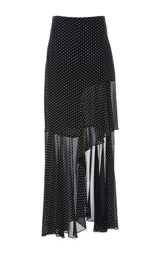 Spiral Ruffle Polka Dot Skirt by Rosetta Getty | Moda Operandi