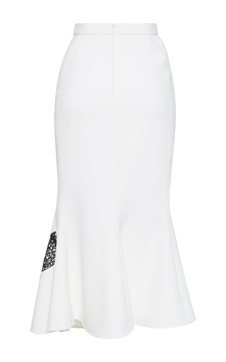 fit and flare midi skirt