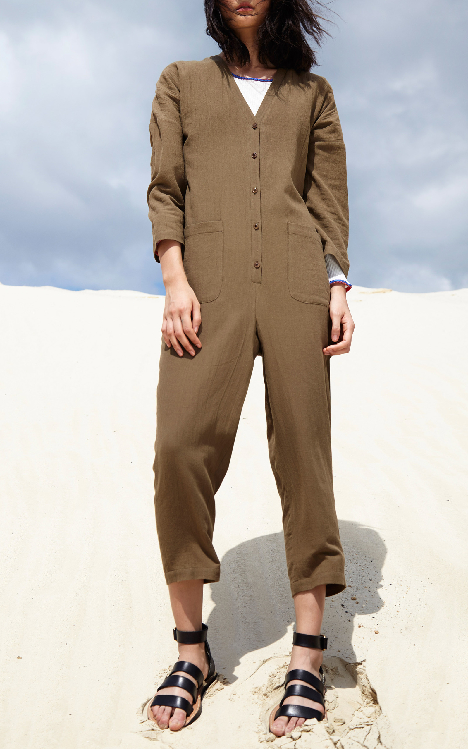 apiece apart nasiria jumpsuit