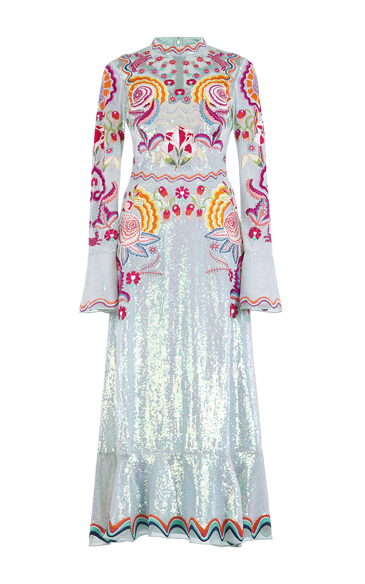 temperley london sequin dress