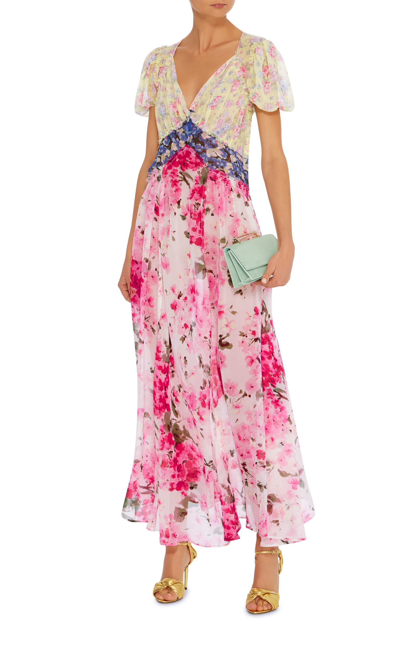 attico floral dress