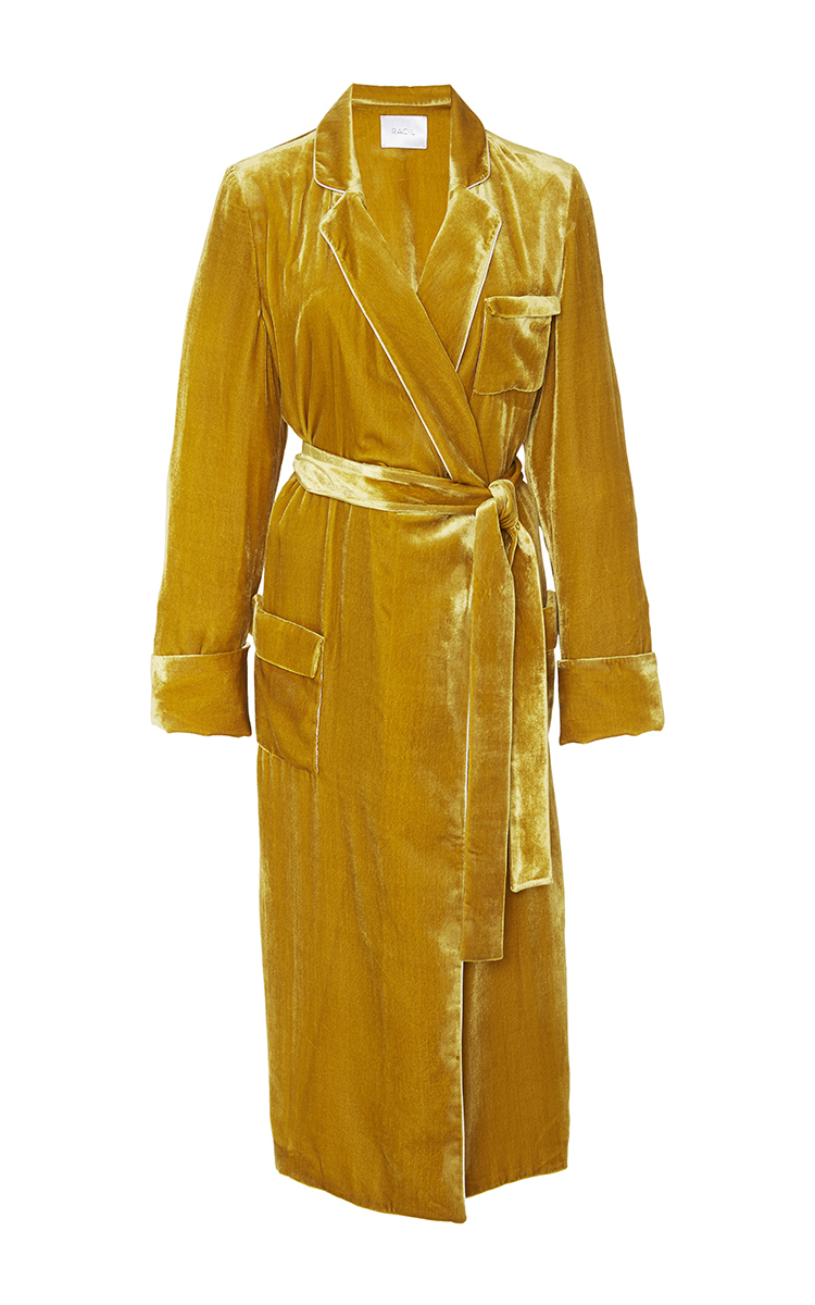 velvet dressing gown