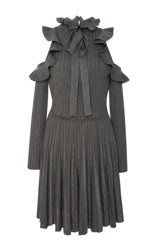 Open Shoulder Knit Dress by Elie Saab | Moda Operandi