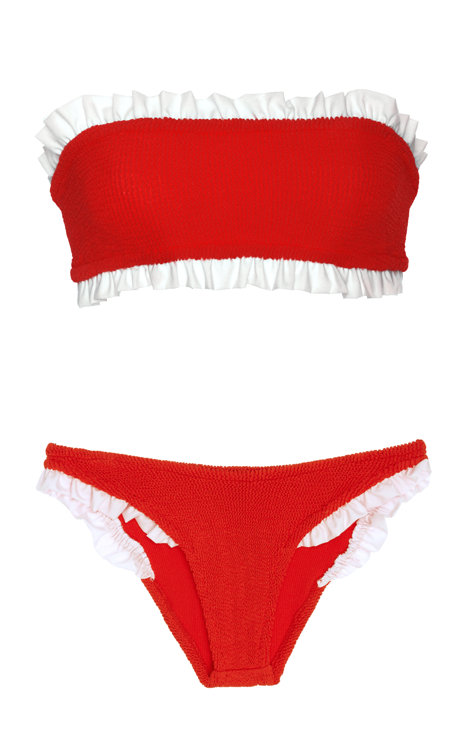 hunza g red bikini