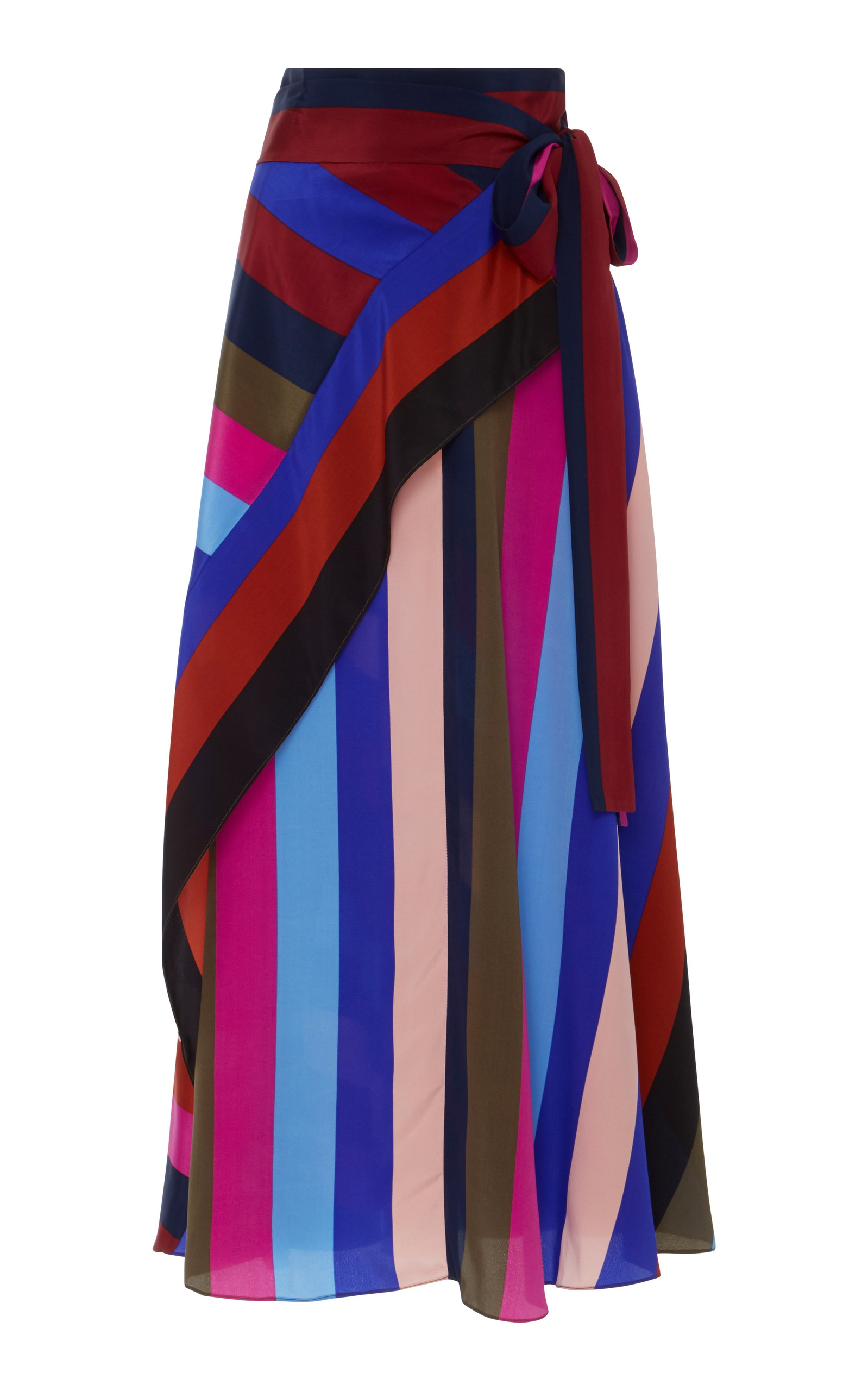 Draped Wrap Maxi Skirt By Diane Von Furstenberg Moda Operandi