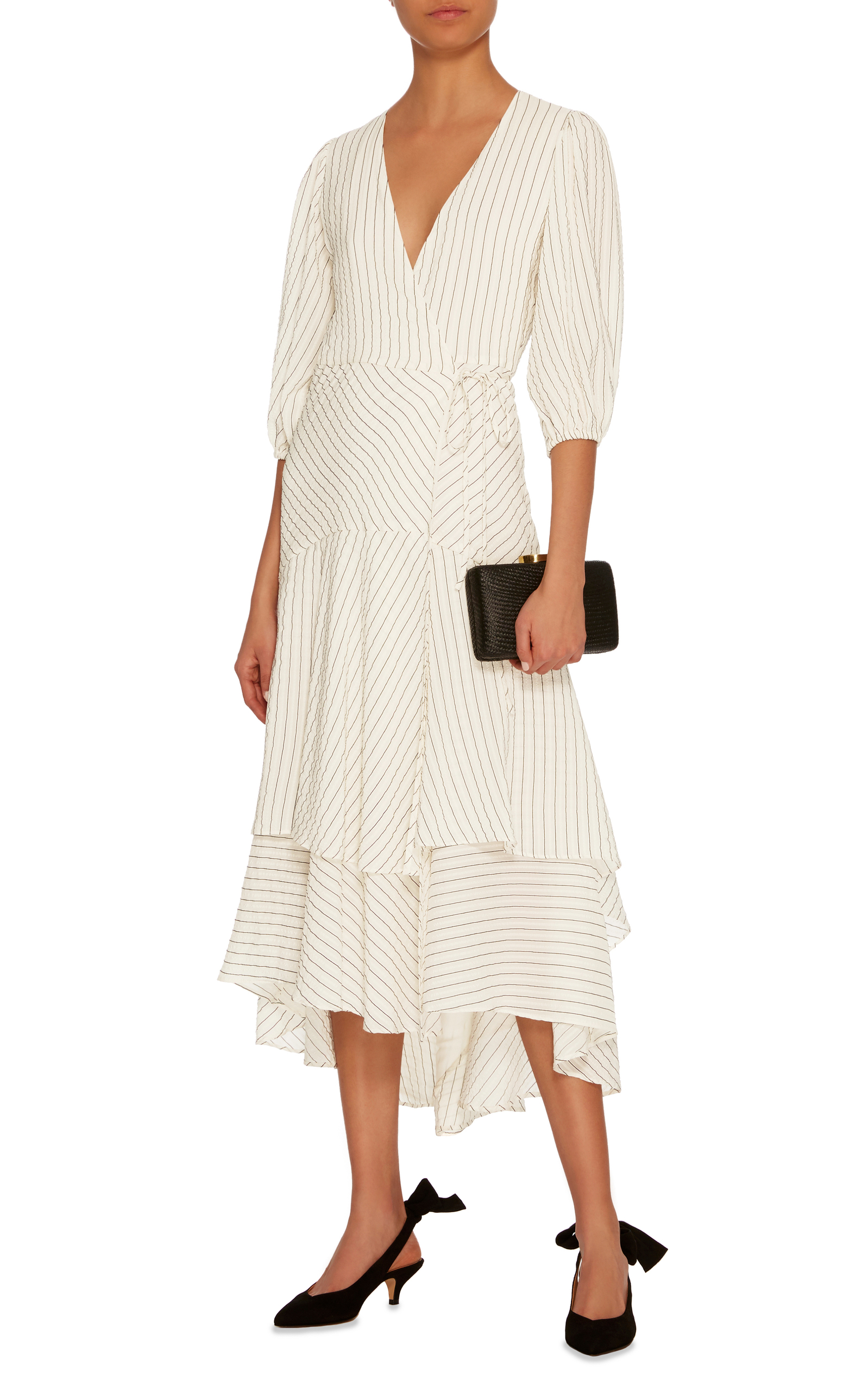 ganni sabine suede slingback pumps