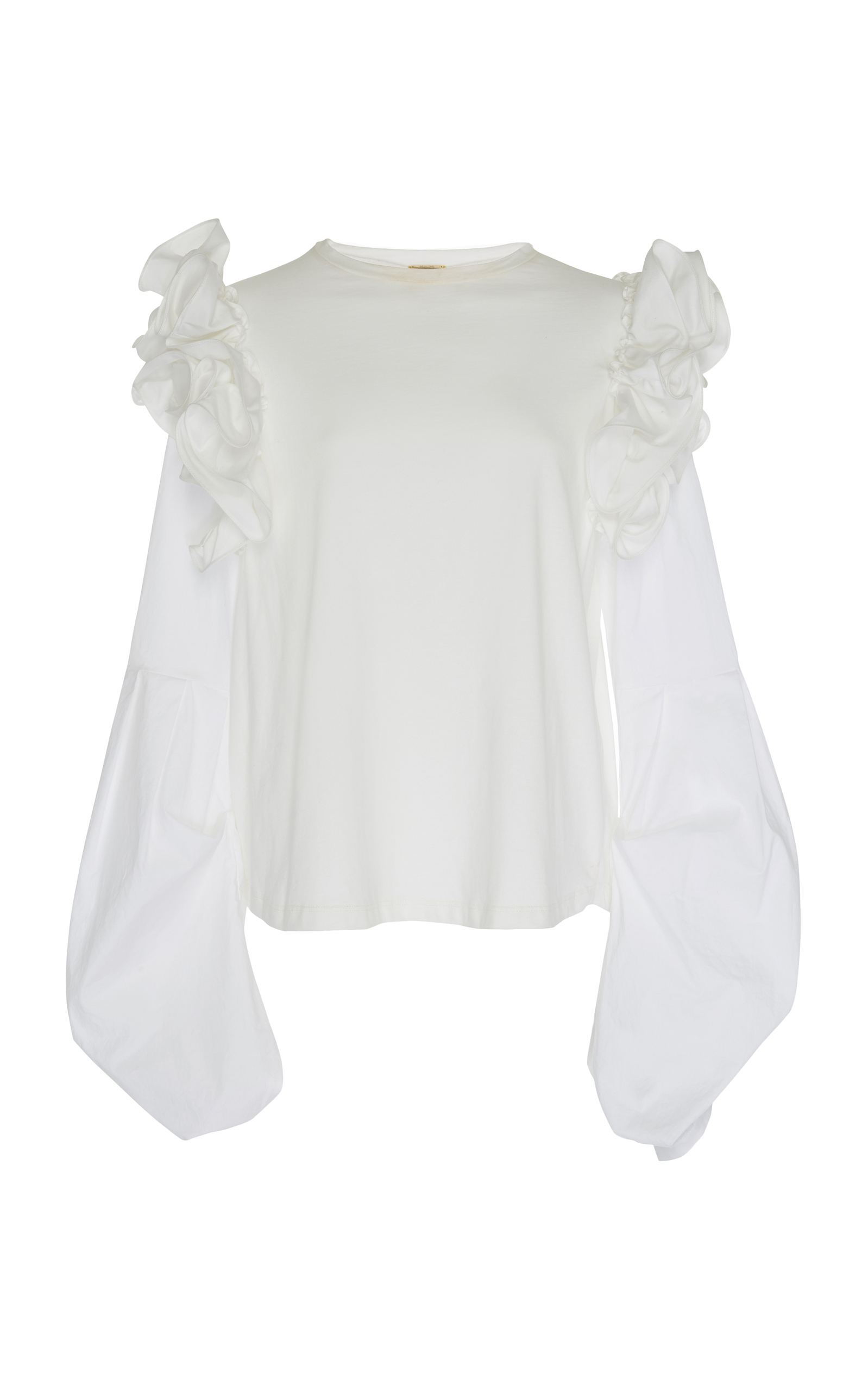 Kyoto Pima Cotton Jersey Top by Johanna Ortiz | Moda Operandi