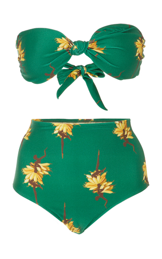 Josephine Baker Hot Pants Bandeau Bikini Set by | Moda Operandi