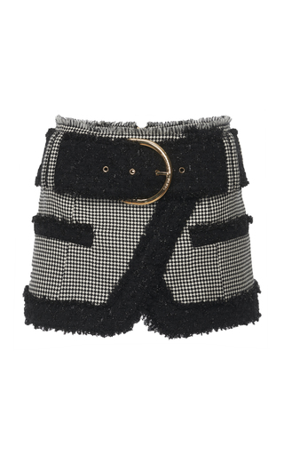 Belted Mini Skirt by Balmain | Moda Operandi