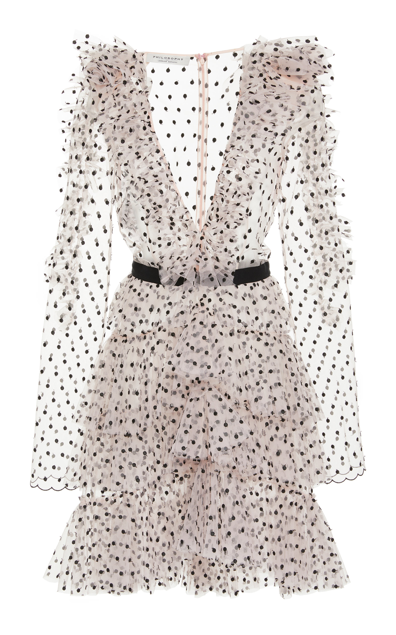 philosophy di lorenzo serafini polka dot dress