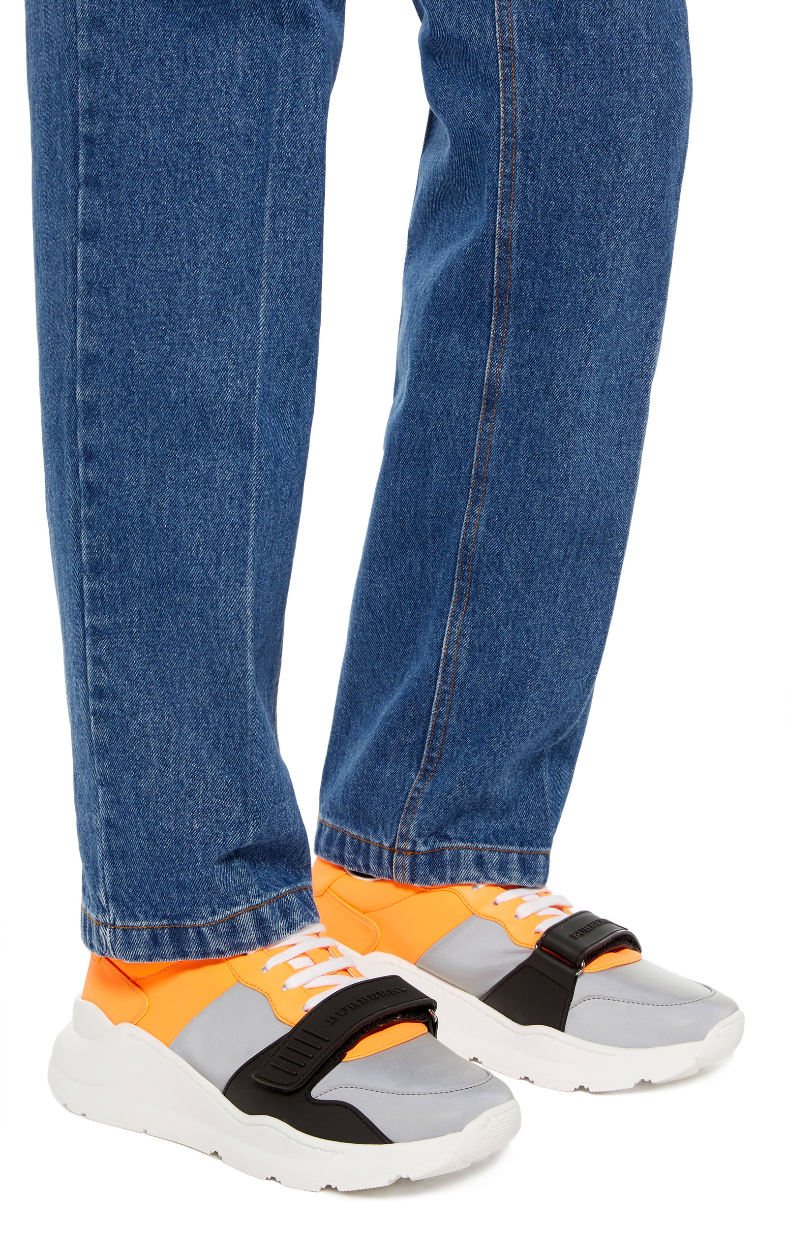 burberry strap sneakers