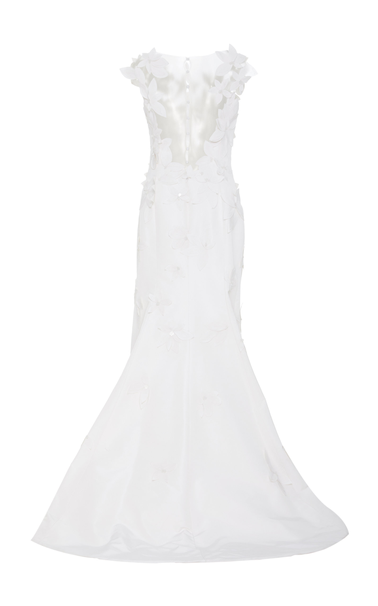 silk faille wedding dress