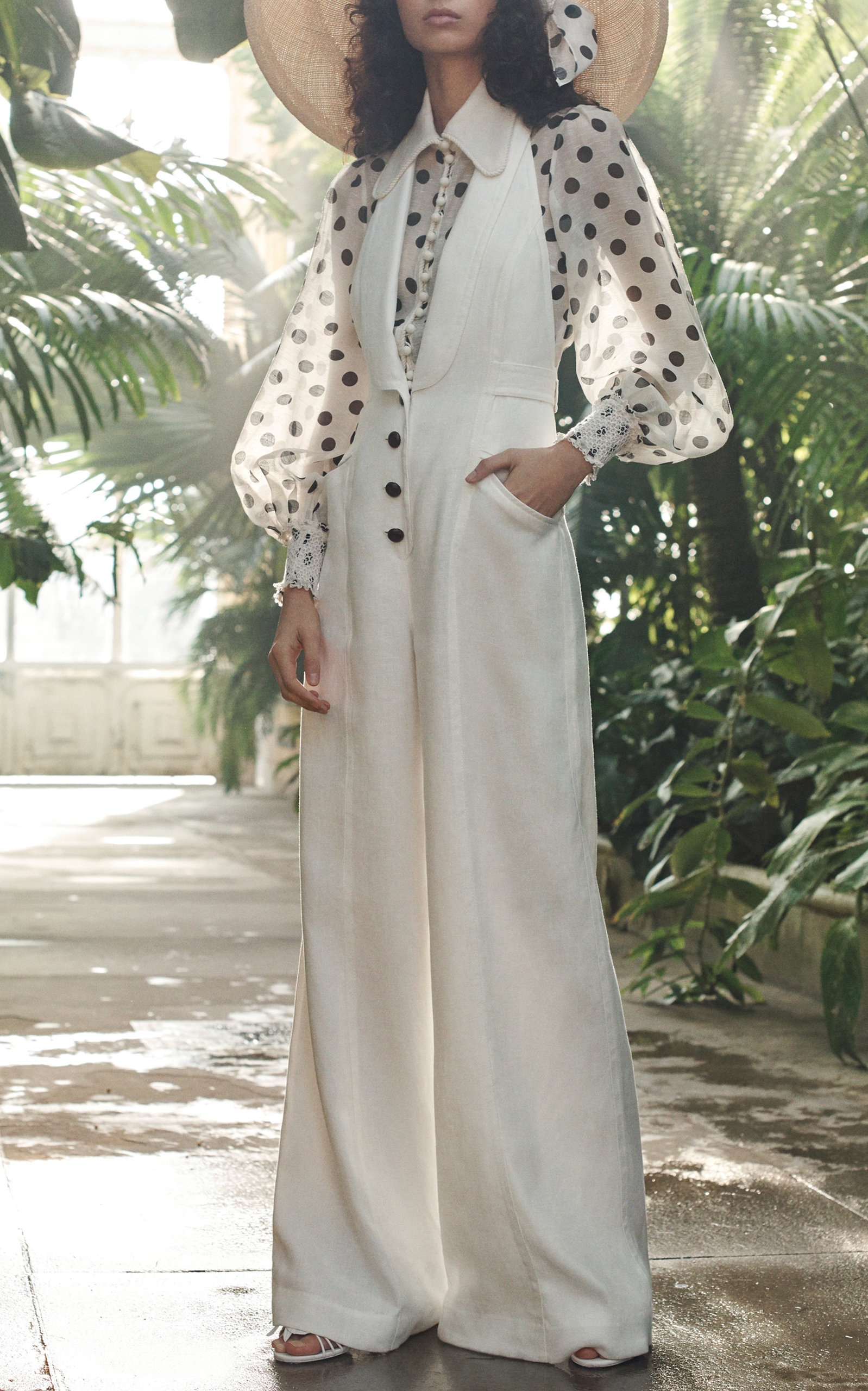 zimmermann corsage jumpsuit