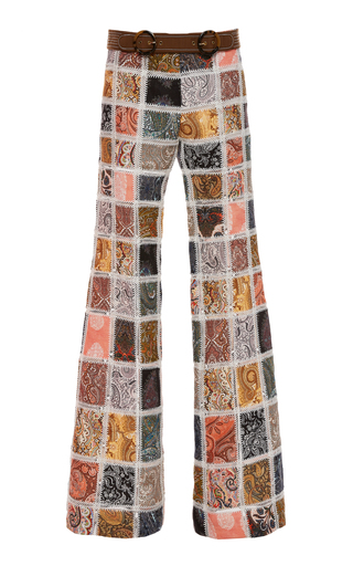 Ninety-Six Patch Linen Pants by Zimmermann | Moda Operandi