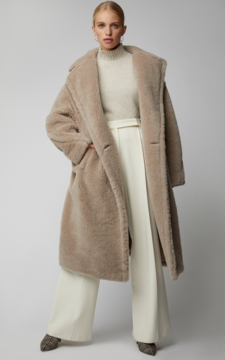 Ginnata Alpaca Wool Coat展示图