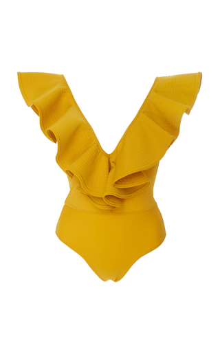 Exclusive Ruffled Swimsuit by Johanna Ortiz | Moda Operandi