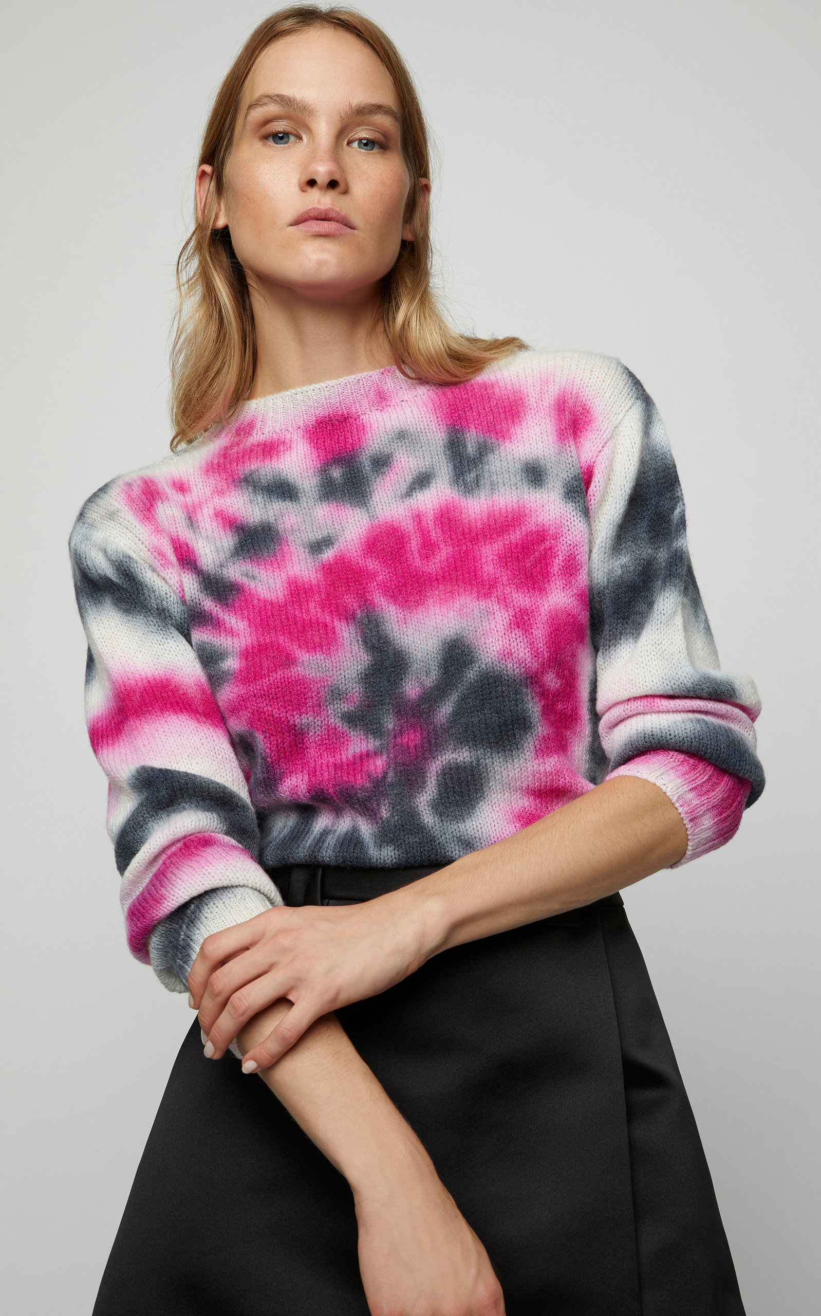 prada tie dye sweater