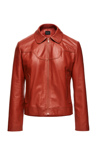 St. Monica Leather Jacket by Magda Butrym | Moda Operandi