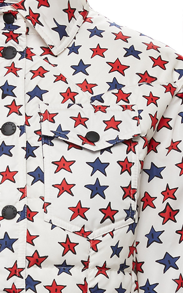 moncler ski print jacket