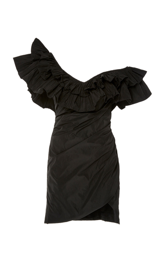 Benicia Asymmetric Dramatic Ruffle Mini Dress by | Moda Operandi