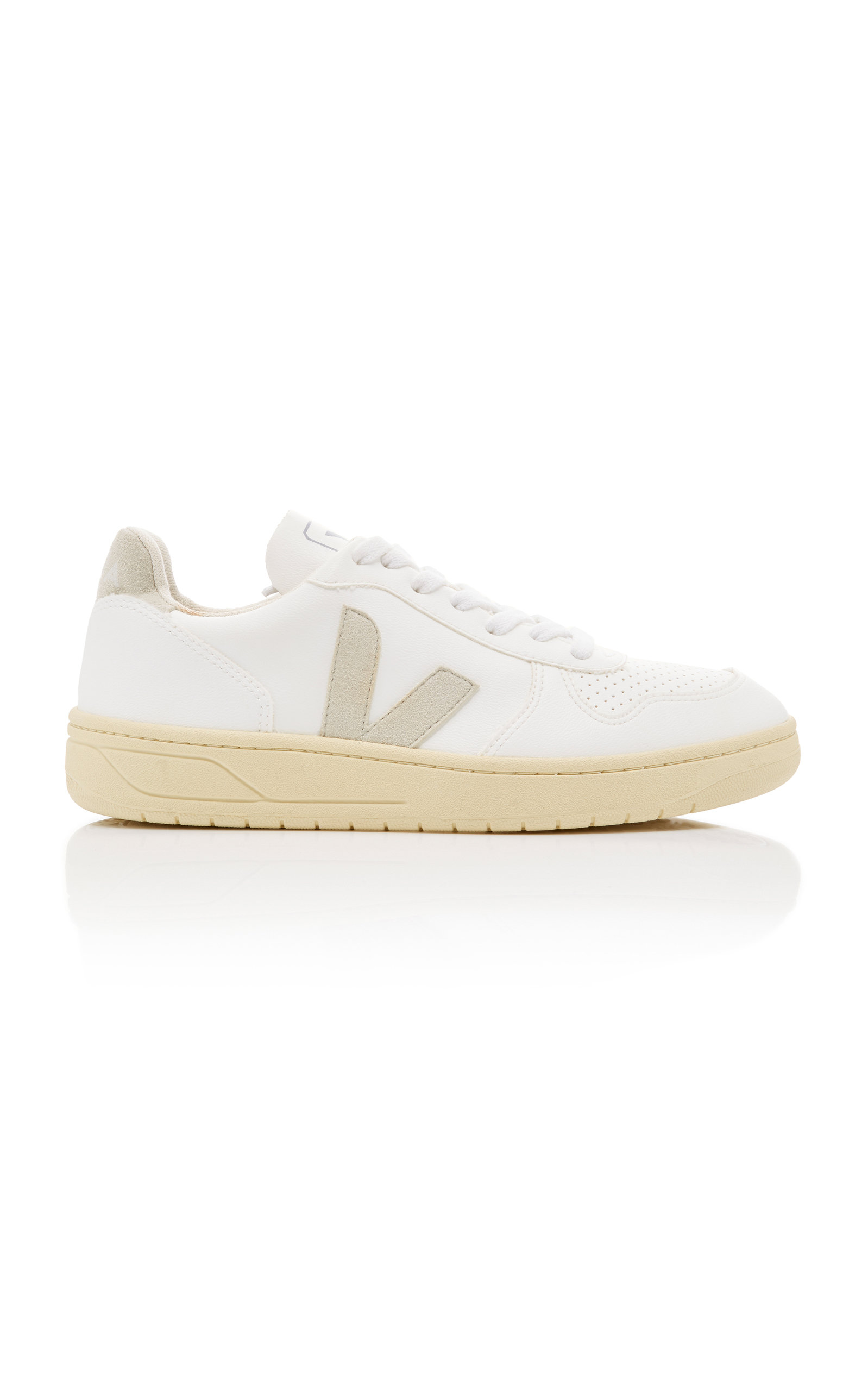VEJA Women's V-10 Leather And Suede Sneakers