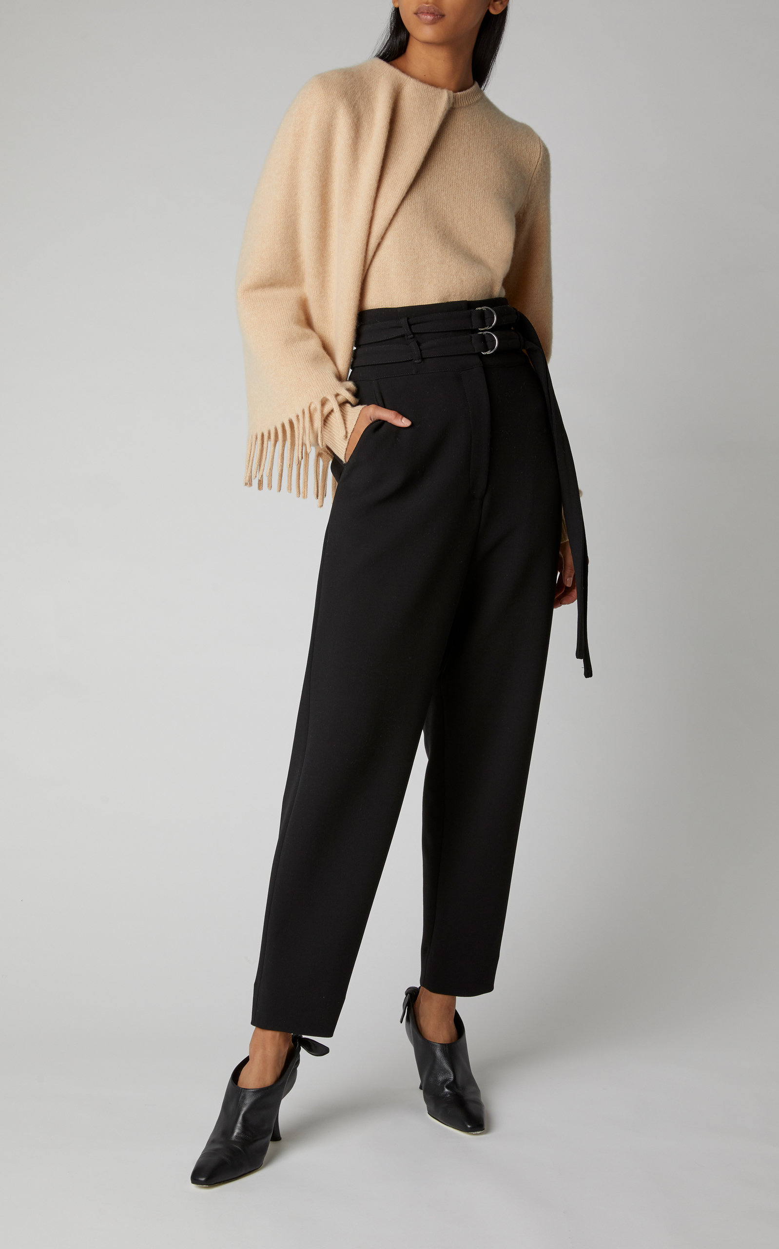 Draped Cashmere Pullover Sweater By Proenza Schouler Moda Operandi