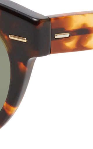 Georgica Polarized Oversized Cat-Eye Sunglasses展示图