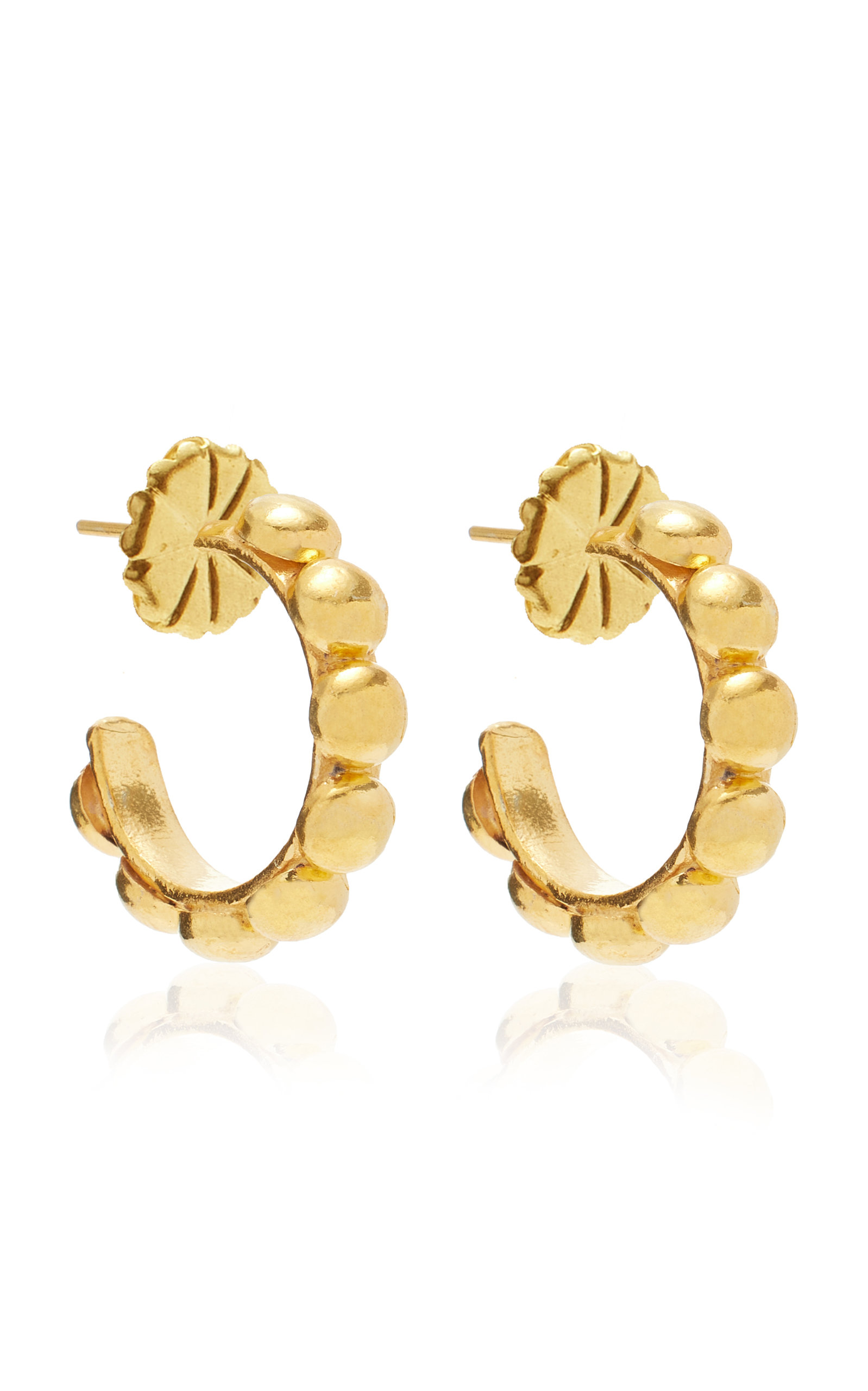 Mini Créole Gold-Plated Earrings