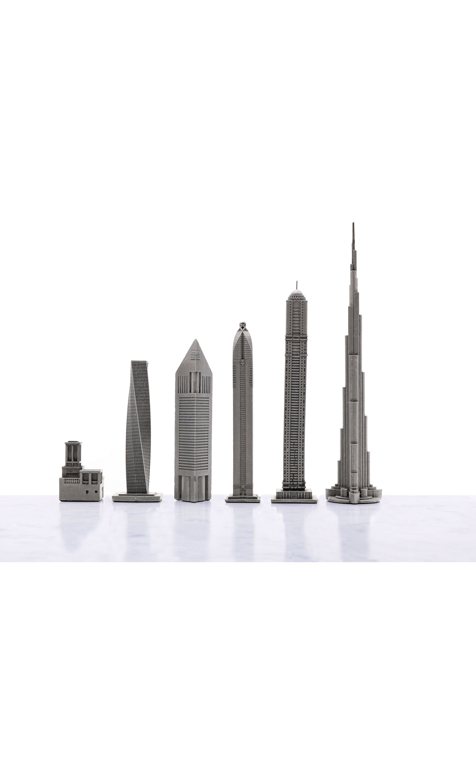 Premium Metal And Marble Dubai Edition By Skyline Chess Moda Operandi