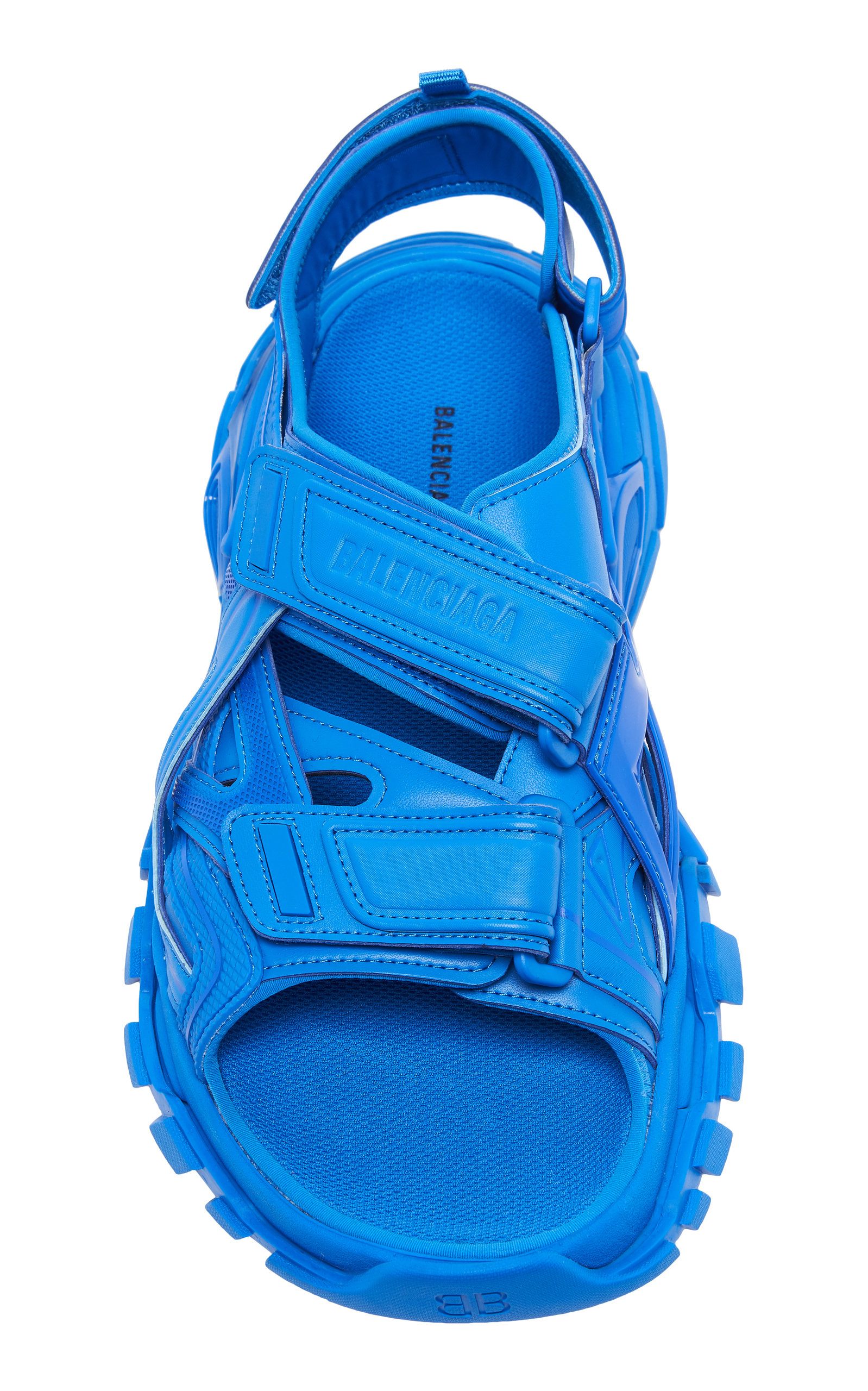 balenciaga blue sandals